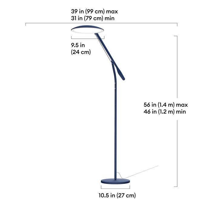 Cricut Bright™ 360 Ultimate LED Lamp Bundle, Indigo
