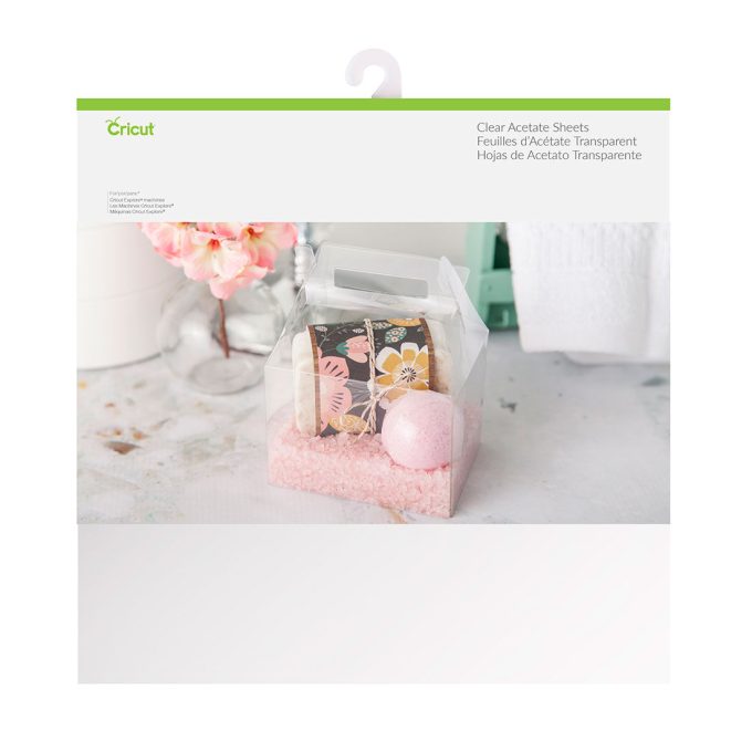 Acetate Sheets 12" x 12", Clear