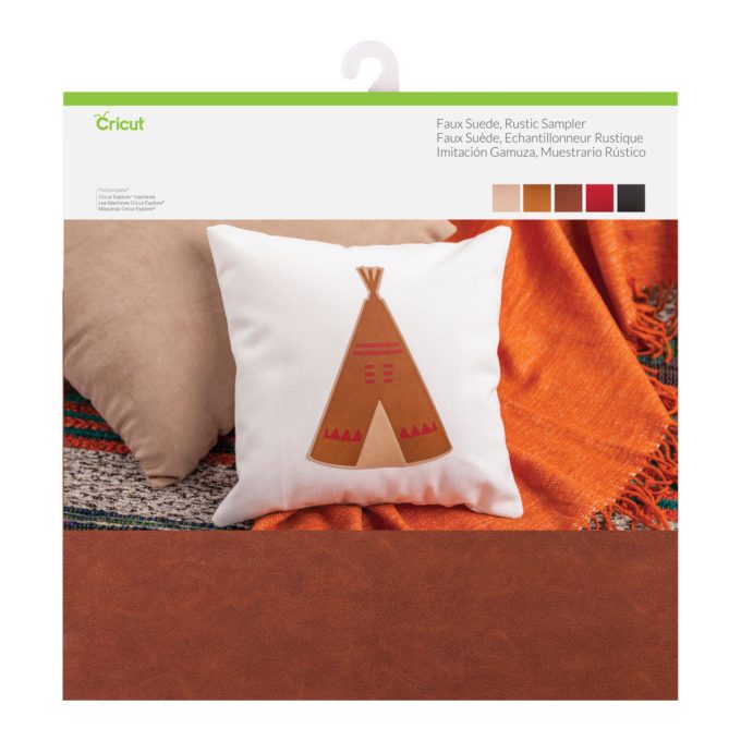 Faux Suede Sampler, Rustic  - 12" x 12"