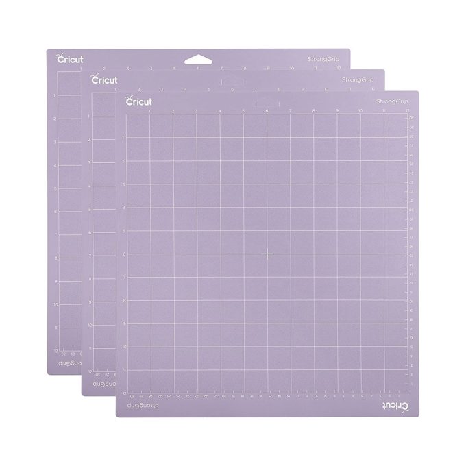 Cricut StrongGrip Mat, 12" x 12", 3 Pack