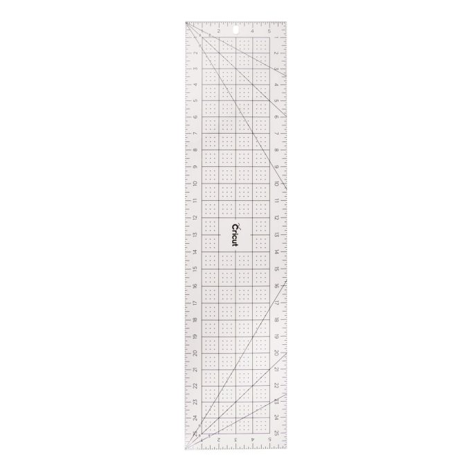 Acrylic Ruler, Rose  - 6" x 26"