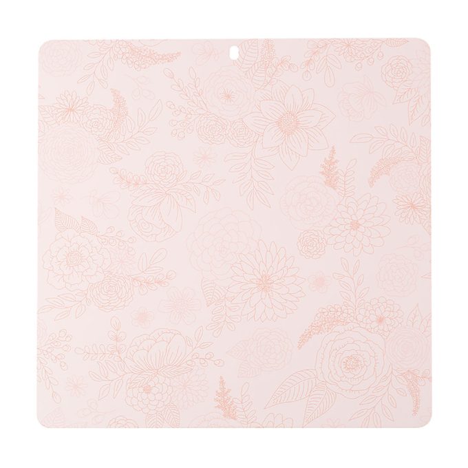 Decorative Self -Healing Mat, Rose  - 12" x 12"
