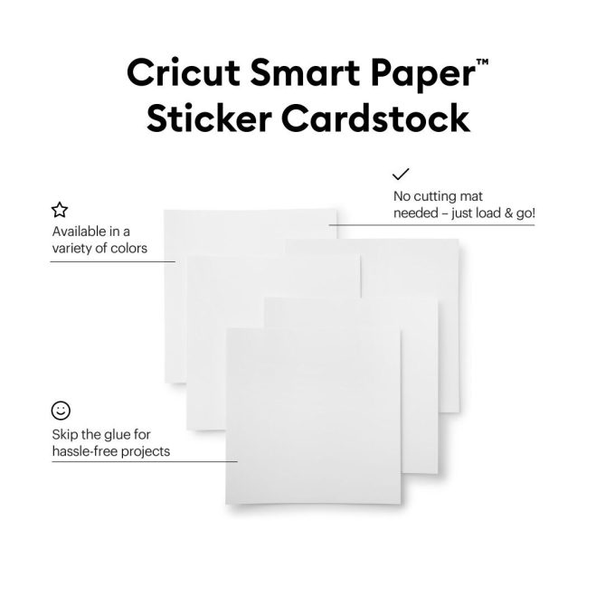 Smart Paper™ Sticker Cardstock, White