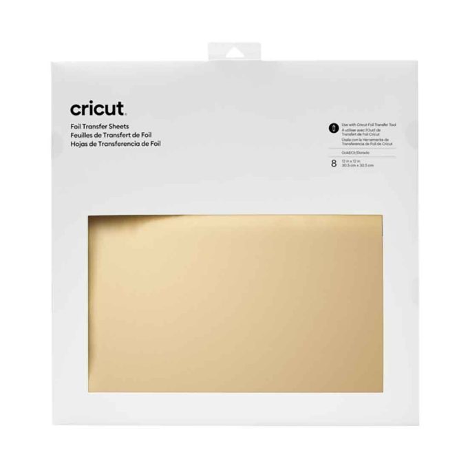 Foil Transfer Sheets, Gold (8 ct)