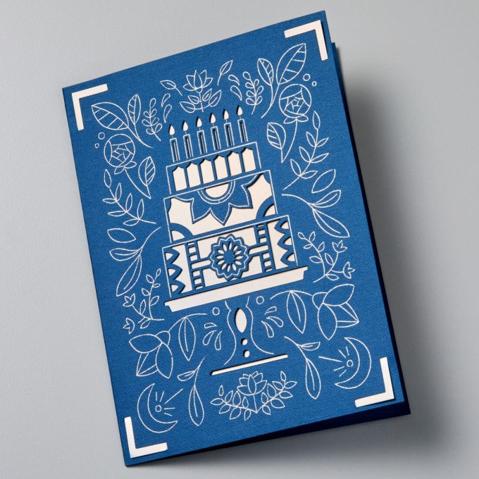 Cricut Joy™ Foil Transfer Insert Cards, Blue Lagoon Sampler - A6