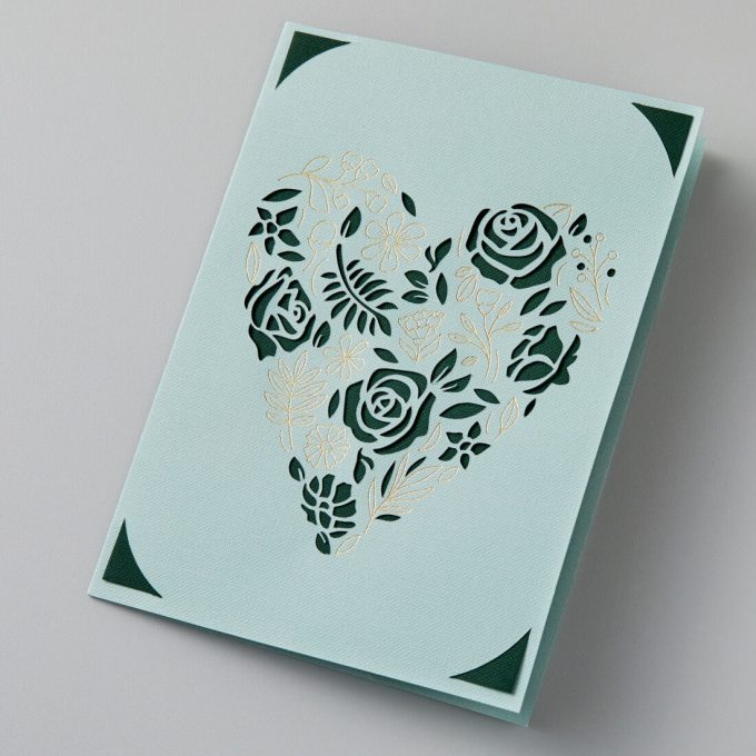 Cricut Joy™ Foil Transfer Insert Cards, Blue Lagoon Sampler - A6