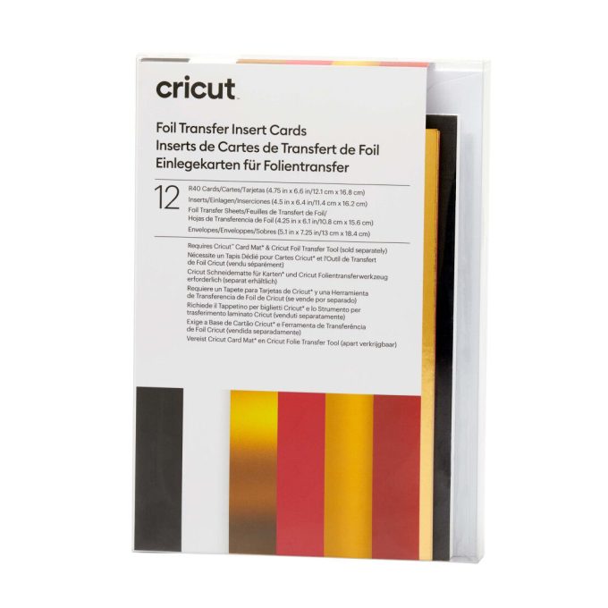 Foil Transfer Insert Cards, Royal Flush Sampler - R40 (12 ct)