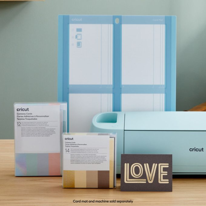 Cutaway Cards, Pastel Sampler - S40 (14 ct)