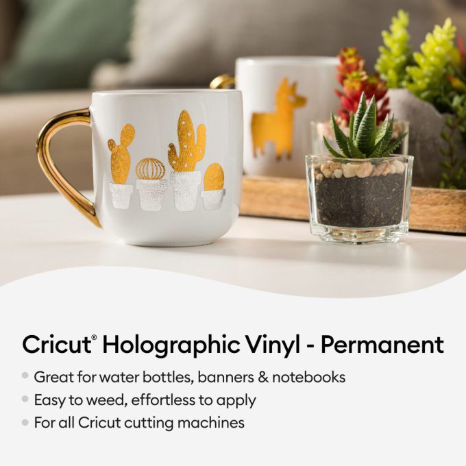 Holographic Vinyl, Blue Sampler - Permanent (6 ct)