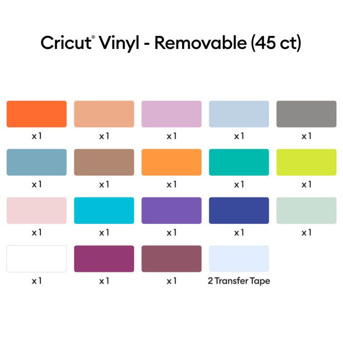 Vinyl, Everything Sampler - Removable (45 ct)