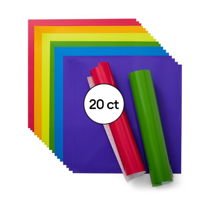 Vinyl, Bright Rainbow Sampler - Permanent (20 ct)