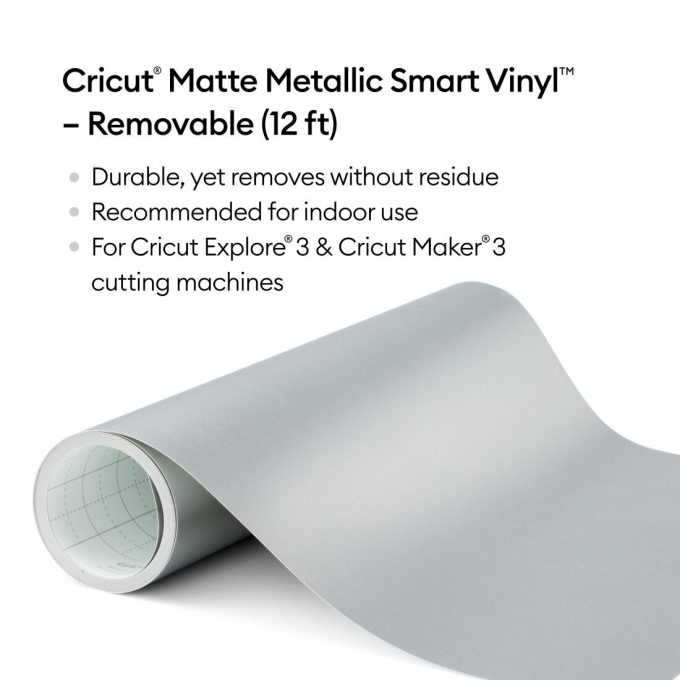 Matte Metallic Smart Vinyl™ – Removable (12 ft)