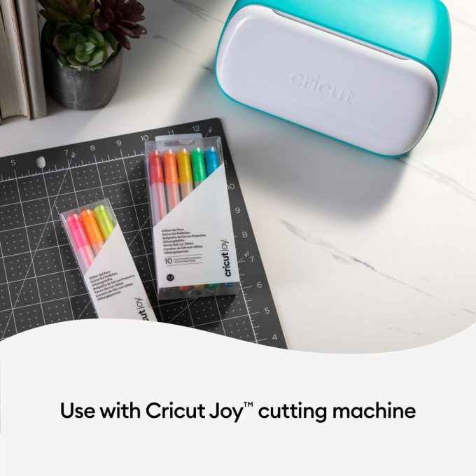 Cricut Joy™ Glitter Gel Pens 0.8 mm, Rainbow (10 ct)