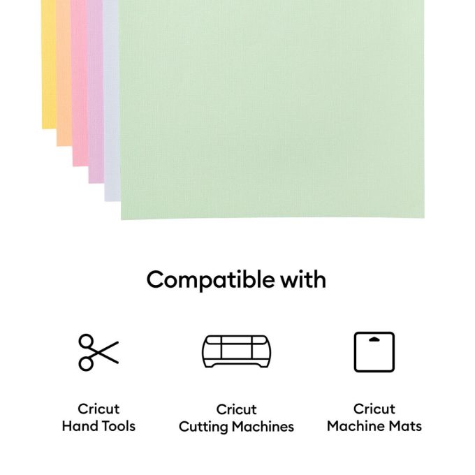 Cardstock Sampler, Pastel - 12 in x 12 in (48 ct)