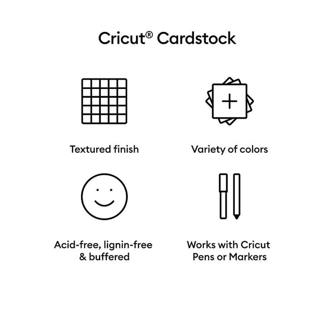 Cardstock Sampler, White - 24 in x 28 in (10 ct)