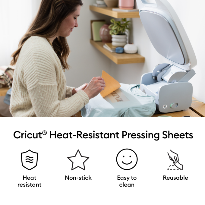 Cricut® Heat-Resistant Pressing Sheets - 12 in x 16 in (3 ct)