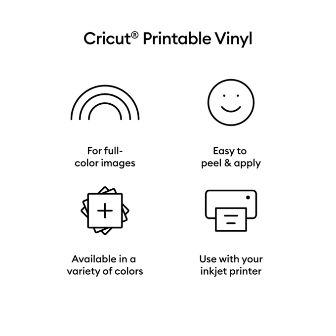 Printable Vinyl - US Letter (10 ct)