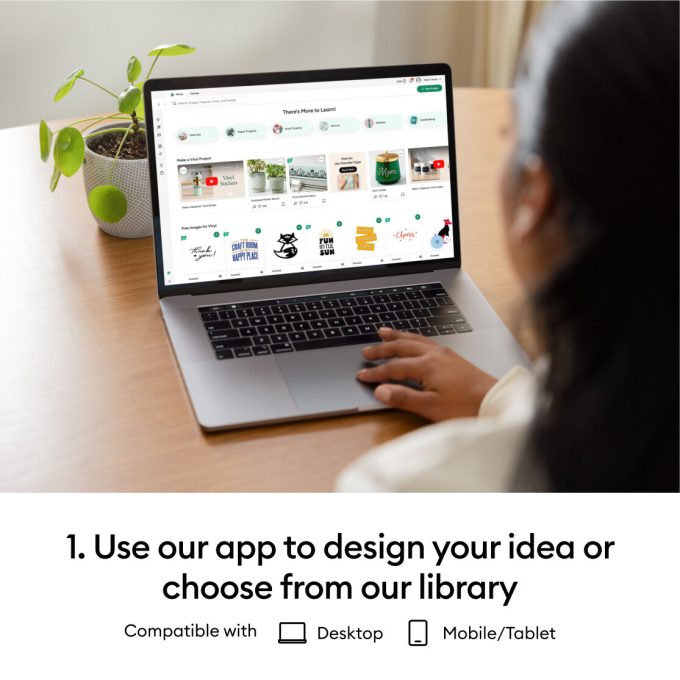 Cricut Explore® 4 + Everything Bundle + Cricut Access™ Subscription