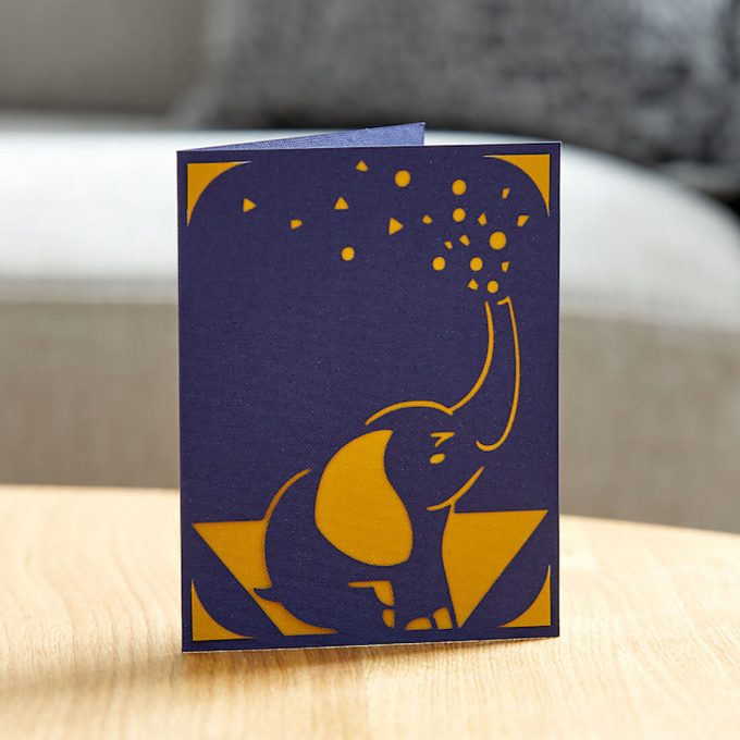 Cricut Joy™ Insert Cards, Cream/Gold Matte Holographic 4.25" x 5.5"