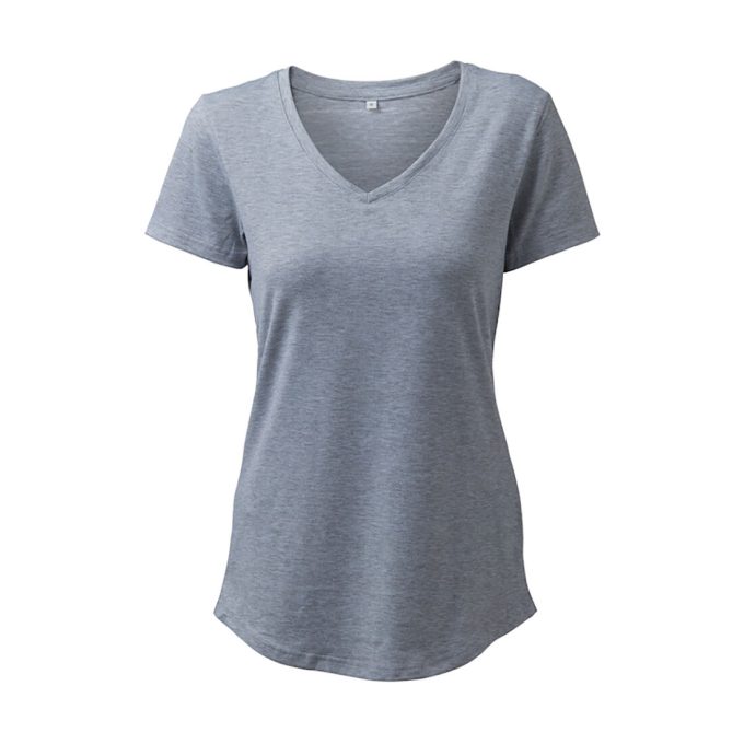 Women's Fitted T-Shirt Blank, V-Neck