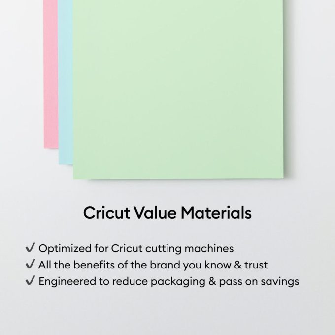 Value Cardstock, Pastels Sampler - 8.5 in x 11 in (80 ct)