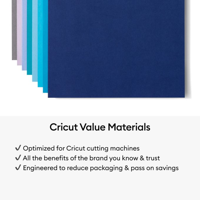Value Cardstock, Ocean Sampler - 8.5 in x 11 in (80 ct)