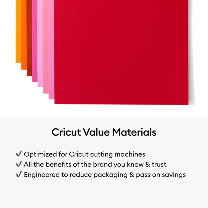 Value Cardstock, Sunset Sampler - 8.5 in x 11 in (80 ct)