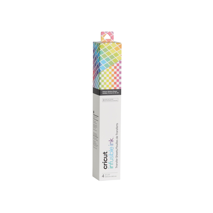 Infusible Ink™ Transfer Sheet Patterns, Rainbow Shapes (4 ct)
